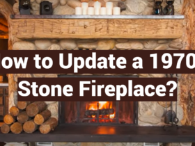How to Update a 1970s Stone Fireplace?