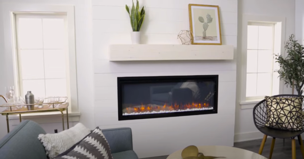 Benefits of a recessed electric fireplace