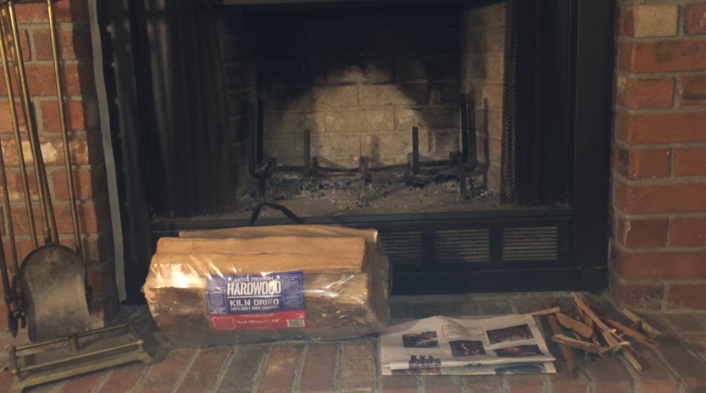 What should not be burned in a fireplace