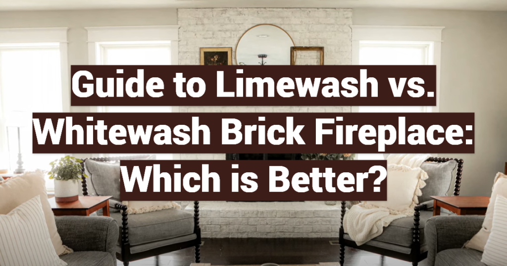 Limewash vs. Whitewash Brick Fireplace Which is Better? FireplaceWiki