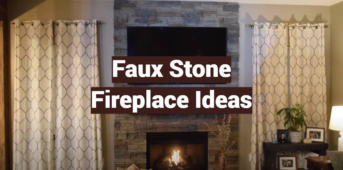 Faux Stone Fireplace Ideas