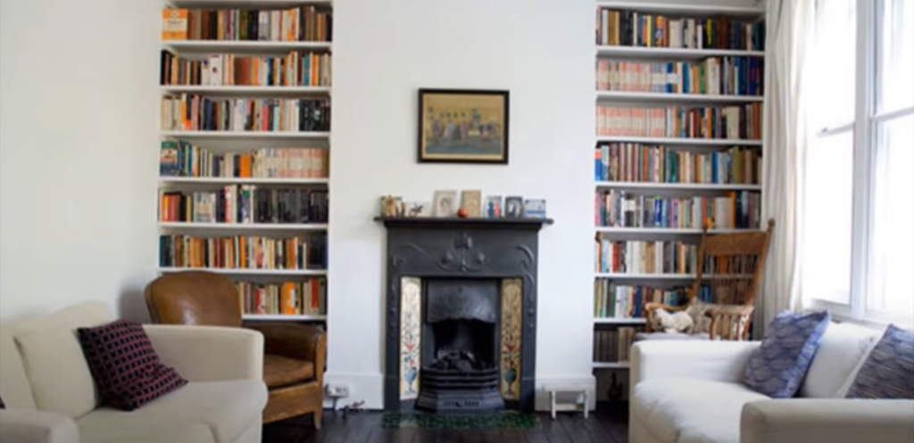 What is a Fireplace Shelving?