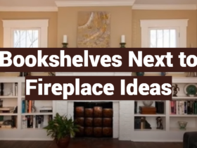 Bookshelves Next to Fireplace Ideas