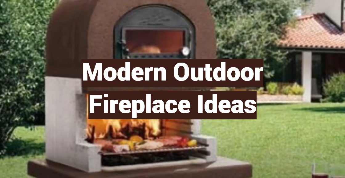 Modern Outdoor Fireplace Ideas